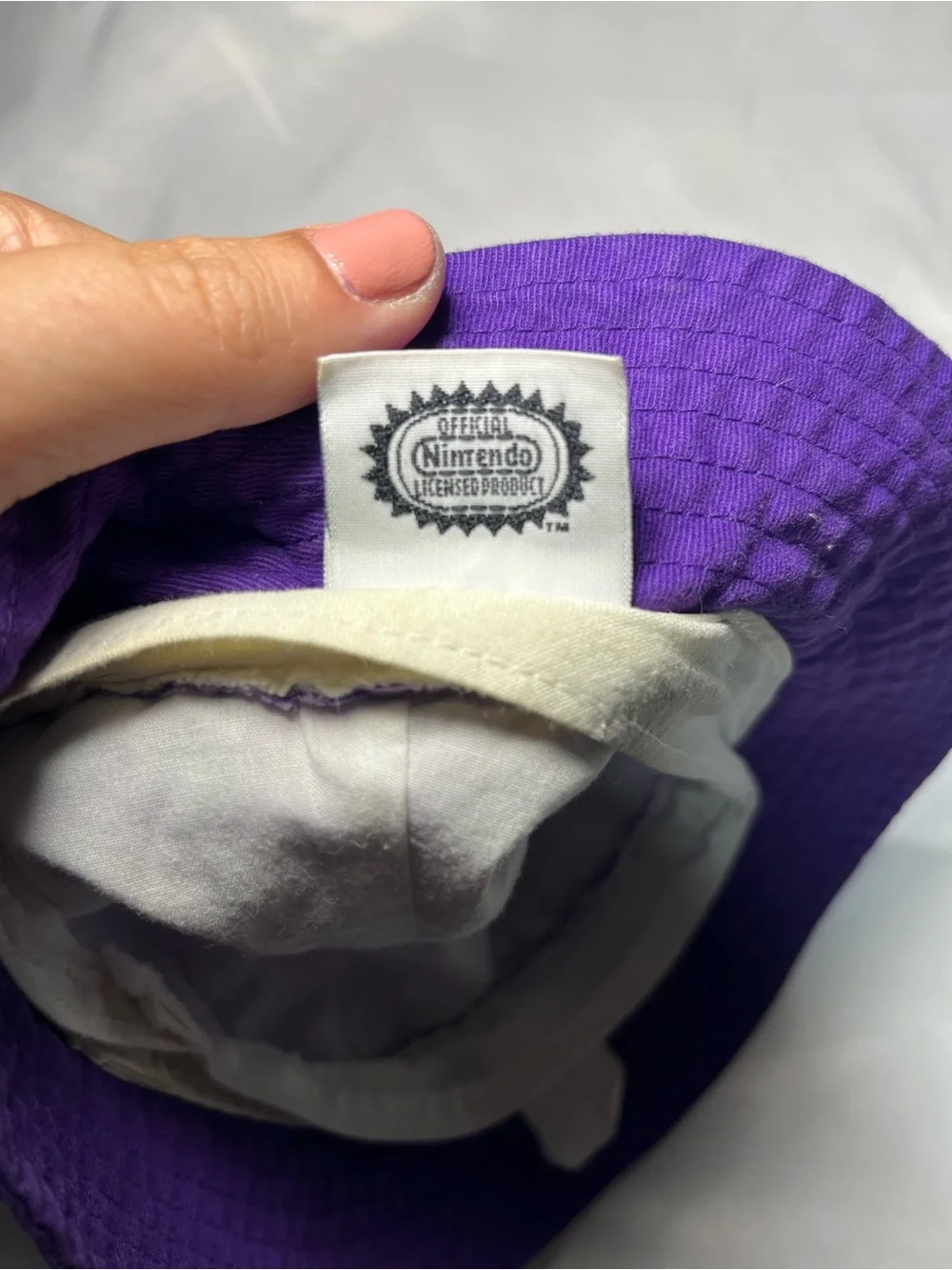 Vintage Pokémon Nintendo 2000 Purple Bucket Hat Girls OS Gotta Catch Em All Rare